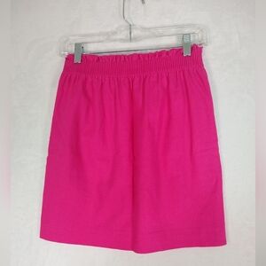 J.Crew Hot Pink Mini Skirt Sz 0